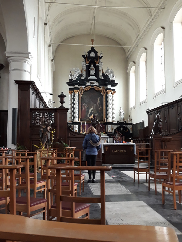 Inside Beguinage Chapel