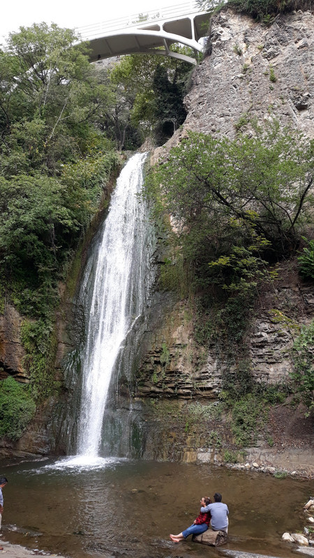 Botanical Garden Waterfall