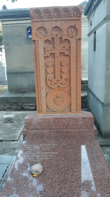 Armenian Grave Montparnasse Cimitière