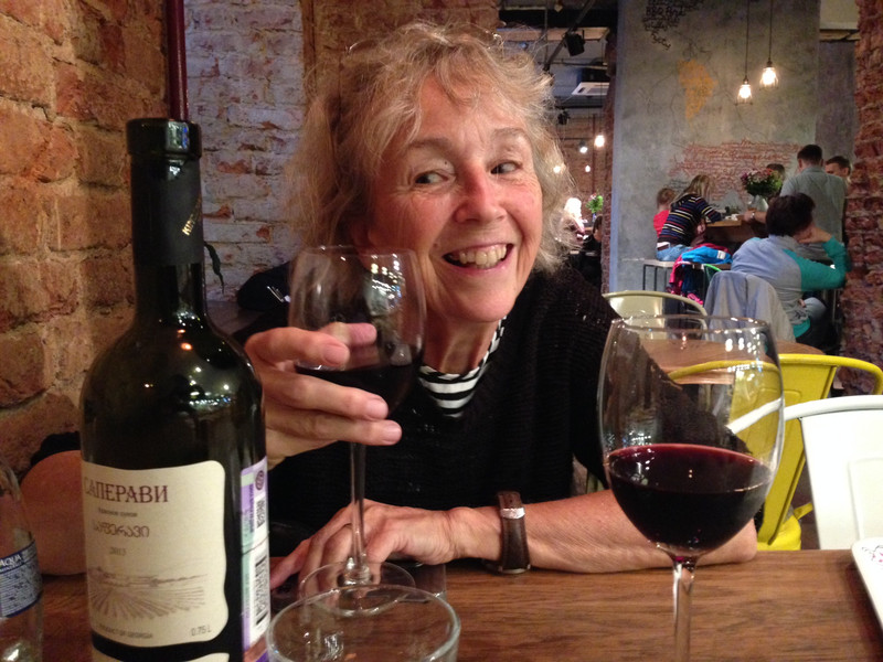 Marion tackles some Georgian wine