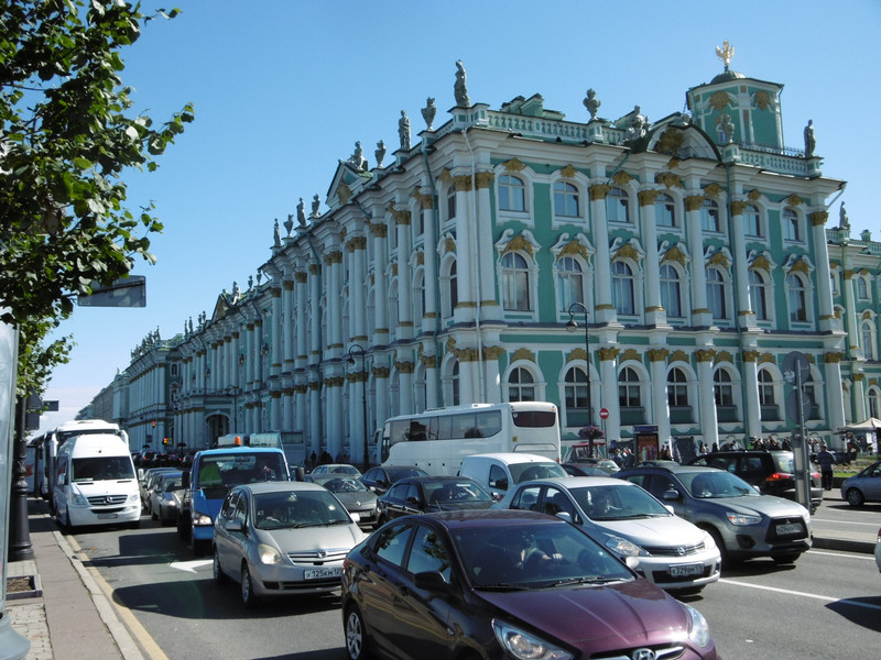 Winter Palace from waterfront