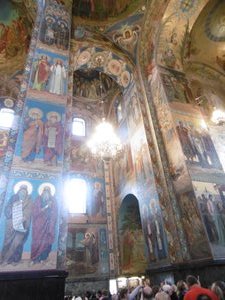 Mosaics in Church on the Spilt Blood