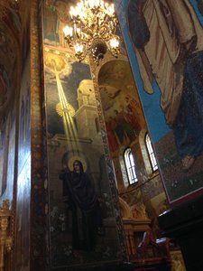 Mosaics in Church on the Spilt Blood