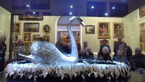 Bowes Museum Silver Swan