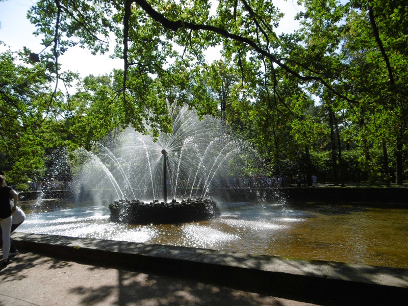 The sun fountain