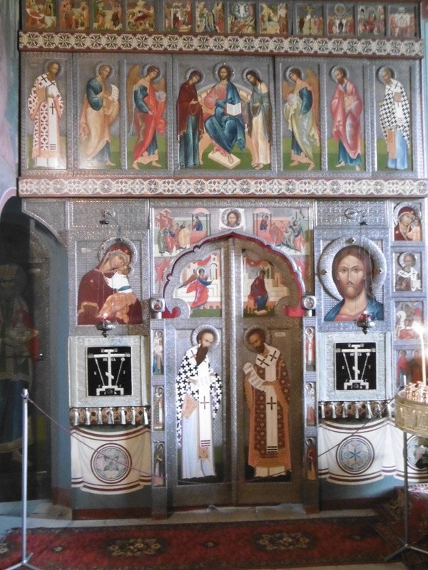 Iconostasis in St Sophia's