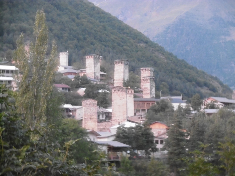 Svan towers Mestia