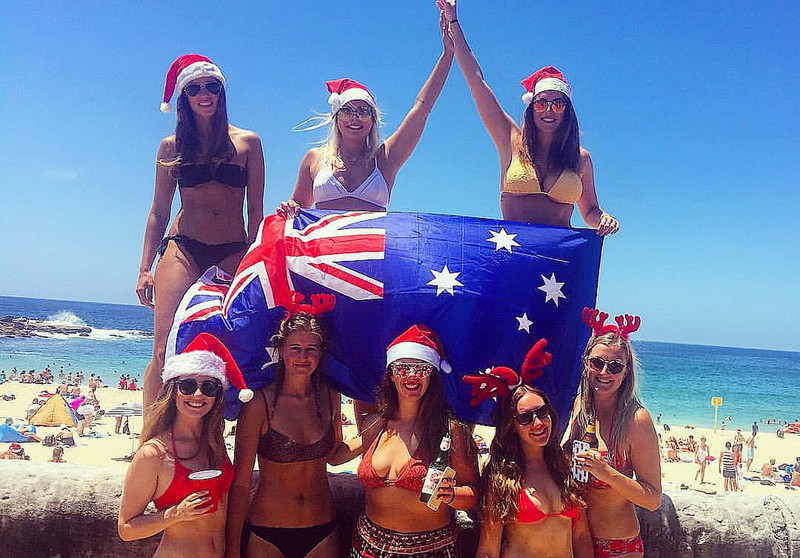 Christmas Day at Coogee 