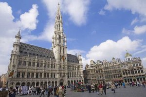 La Grand Place in the heart of Brussels