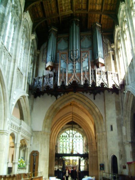 Holy Trinity Church Organ Pipes