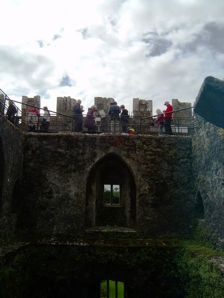 Blarney Castle Interior Stone View