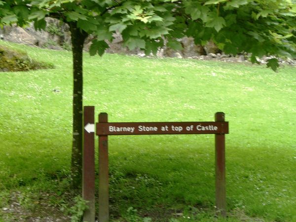 Blarney Stone Sign