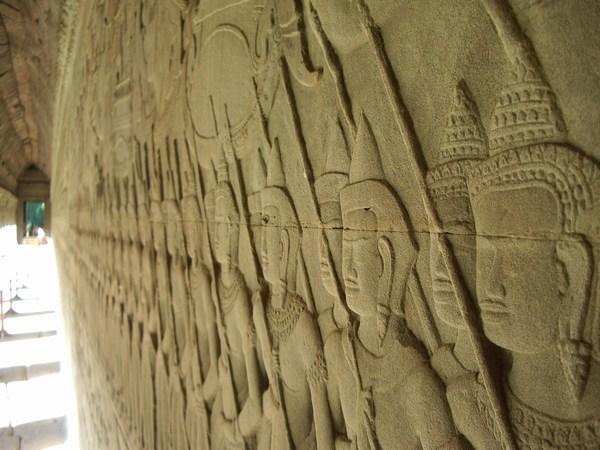 Elaborate Bas Relief carvings