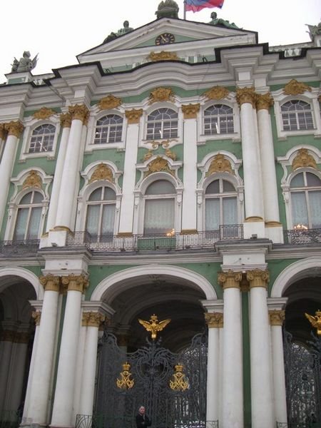 Grand Entrance to The Hermitage Museum