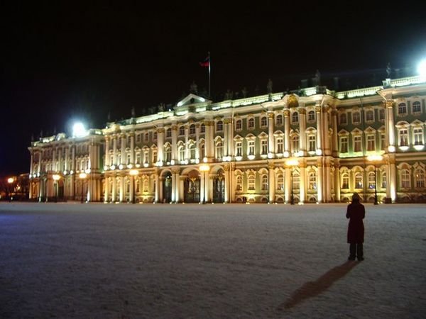 Hermitage by night