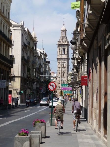 Riding the streets of Valencia