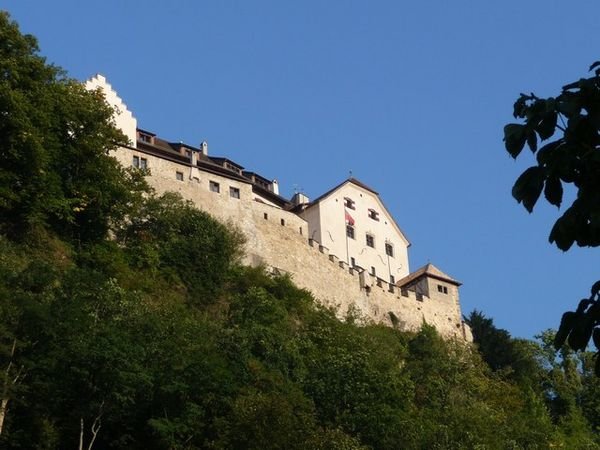 View up to the Royal Castle