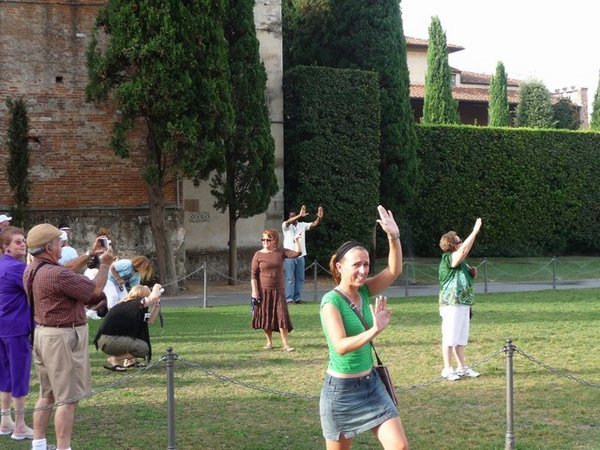 Doing the Pisa Dance