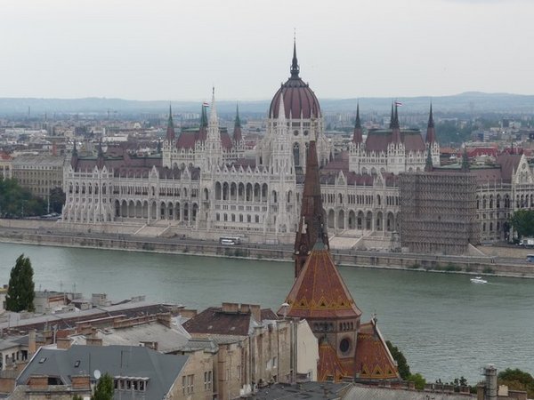 View of Parliament from Buda Hill
