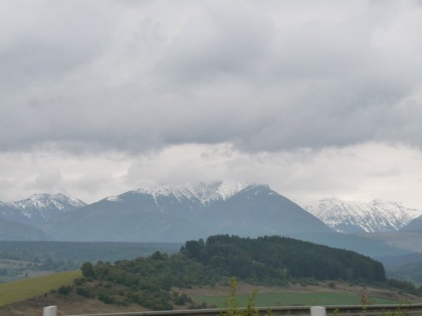 Glimpse of the Tatras