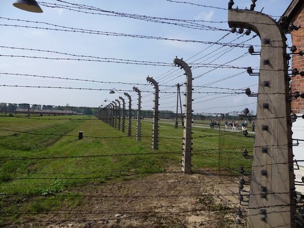 The horrifying size of Birkenau concentration camp