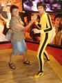 Donna had a run in with Bruce Lee