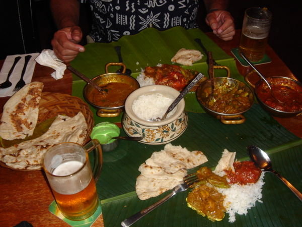 Our magnificent indian meal at Maharaj Restaurant in Penang