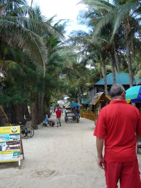 Beach walk, Boracay Island