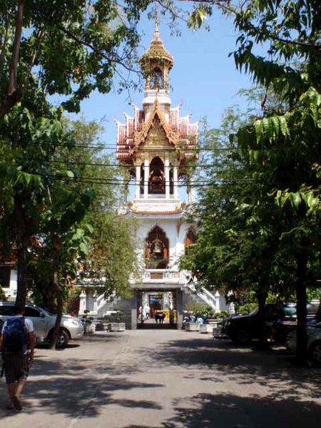Shrine in nearby Wat