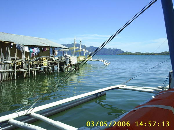 Bangka ride to Coron Island