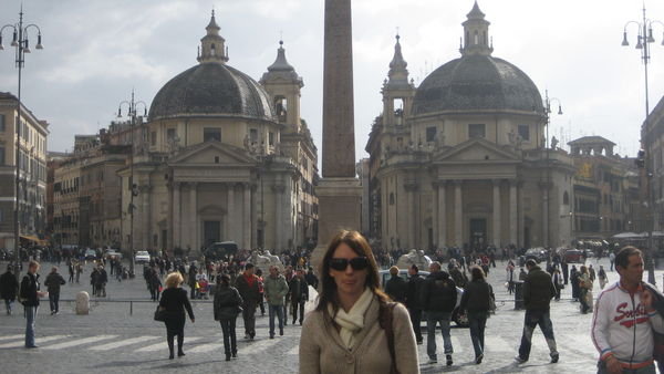 Seeing the sights in rome
