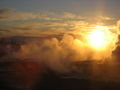 And one last sunset at the geysir