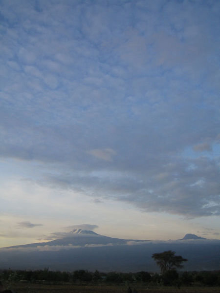 Mt Kilimanjaro from Moshi