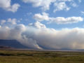 Back burning in Ngorongoro Crater #1