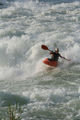 Jared paddles Itanda Falls