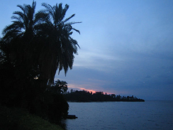 Sunset at Kibuye