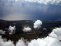 The Kenyan coast from the air