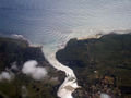 Takaungu Creek from the air