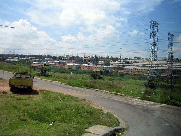 Hostel housing in Soweto