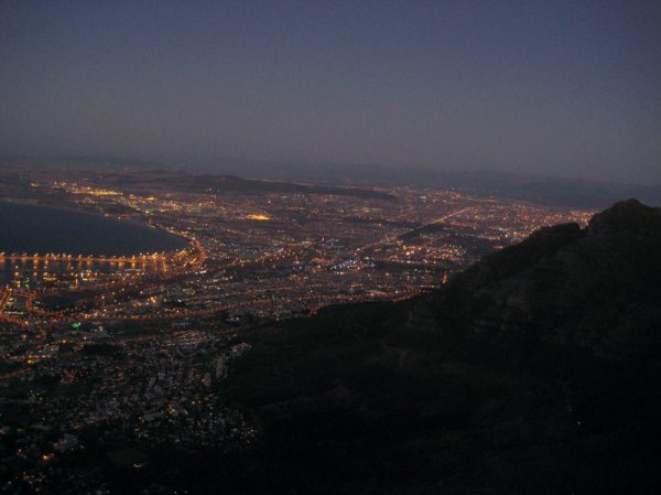 Cape Town night sky
