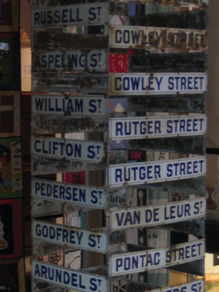 District Six street signs