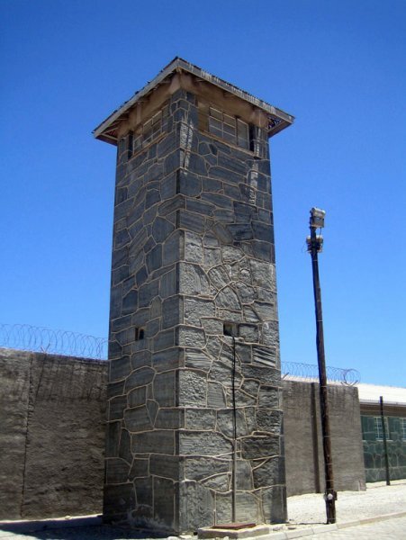 Guard tower on Robben Island
