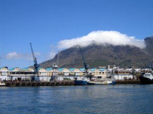 V+A waterfront and Table Mountain