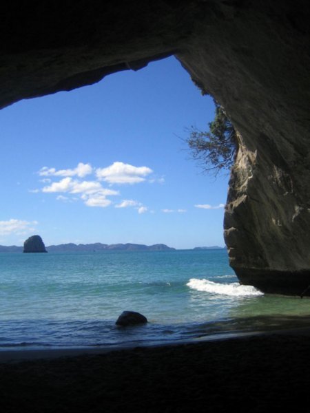 Archways at Cathedral Cove
