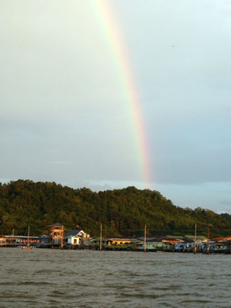 Rainbow over Kampung Ayer