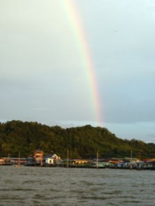 Rainbow over Kampung Ayer