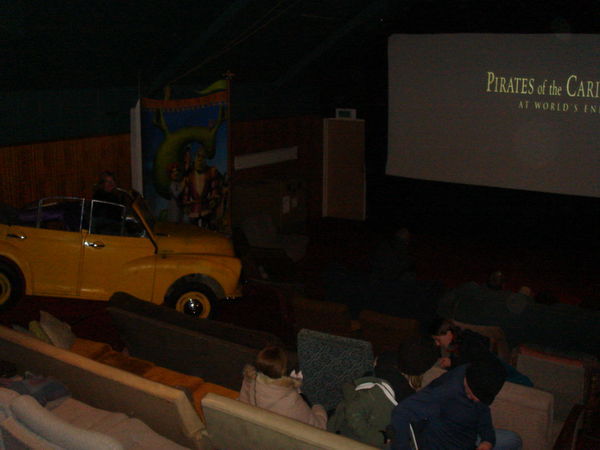 The Morris Minor at Cinema Paradiso