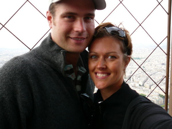 Top of the Eiffel Tower!