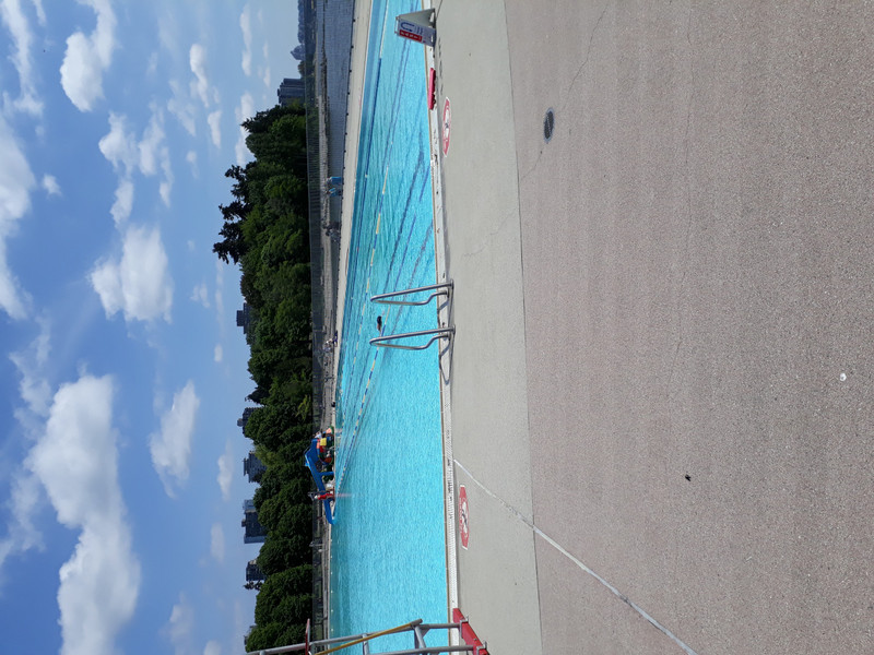 Pool at second beach