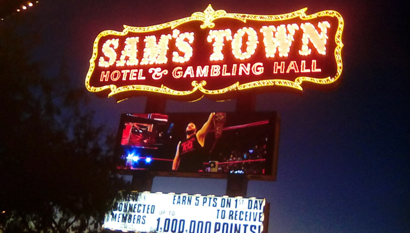Sam's Town Signage